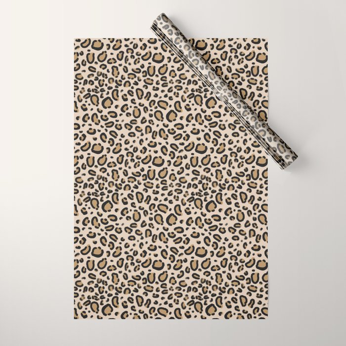 Leopard print - classic cheetah print, animal print Wrapping Paper Gallery Image 1