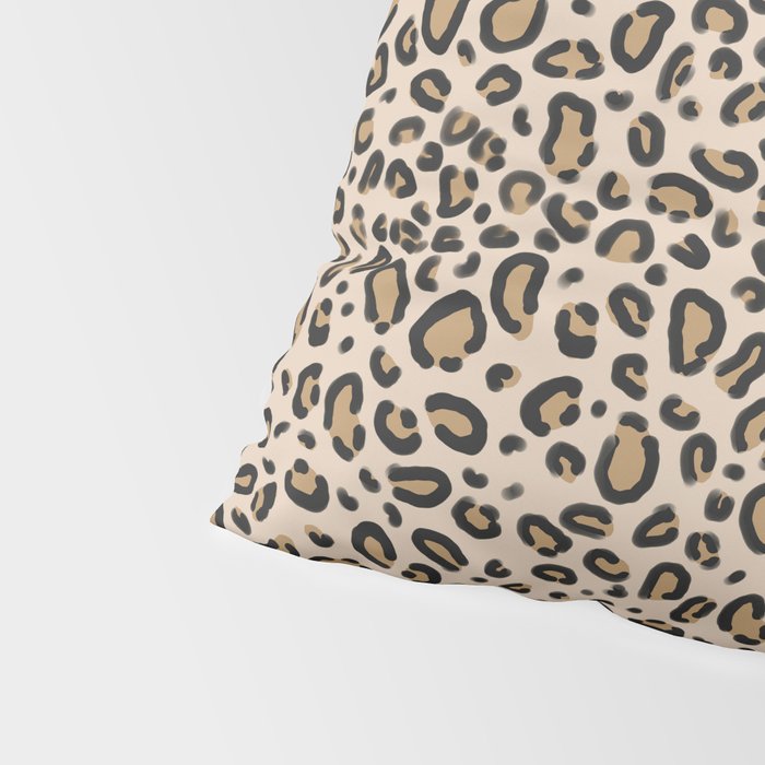 Leopard print - classic cheetah print, animal print Pillow Sham Gallery Image 4