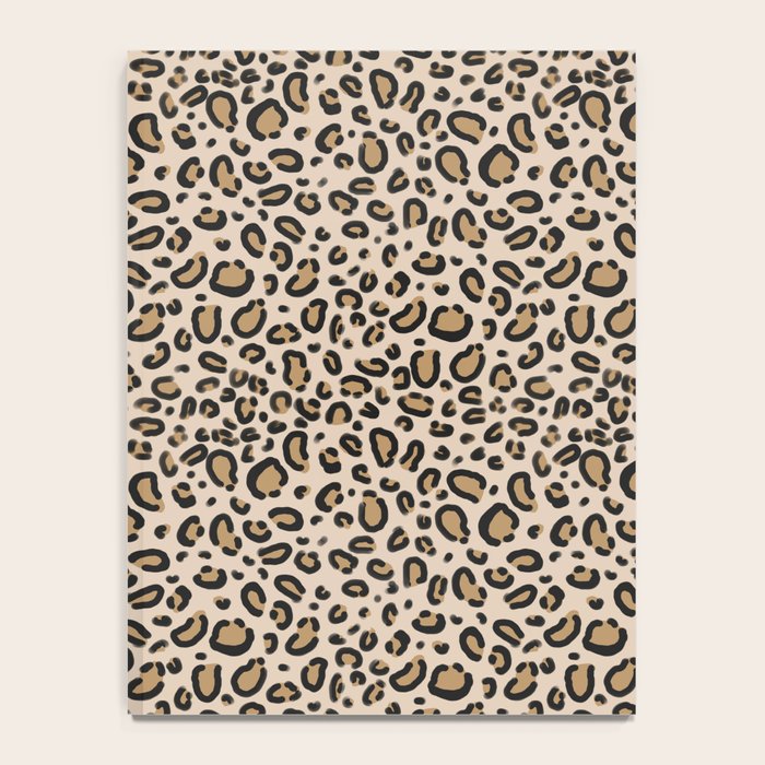 Leopard print - classic cheetah print, animal print Notebook Gallery Image 4