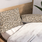 Leopard print - classic cheetah print, animal print Pillow Sham Gallery Image 2
