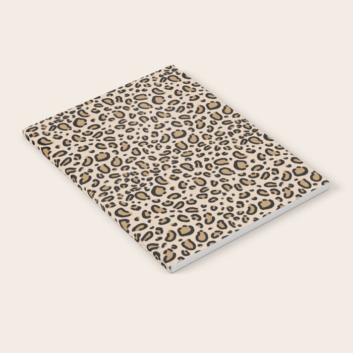 Leopard print - classic cheetah print, animal print Notebook Gallery Image 2