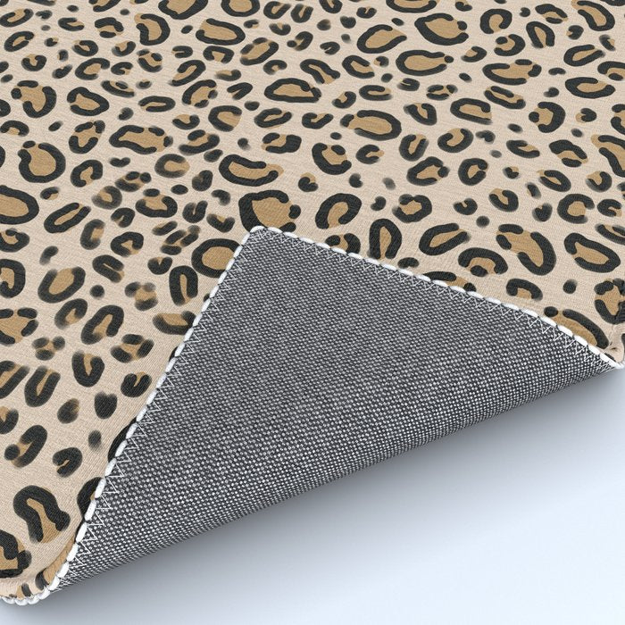 Leopard print - classic cheetah print, animal print Rug Gallery Image 4