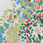 Painterly Floral Jungle on Pink and White Coffee Mug Gallery Image 2