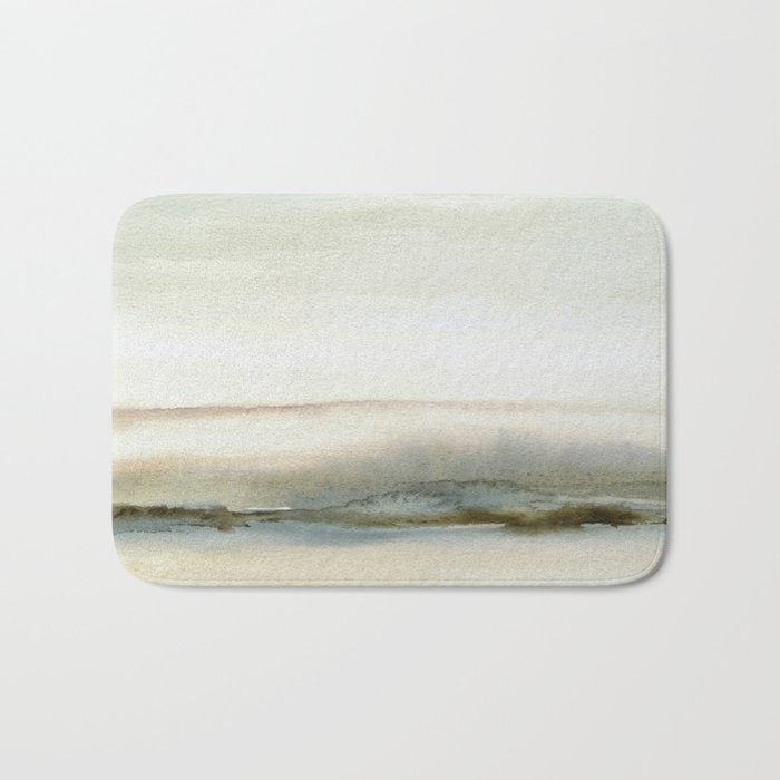 Abstract Oil Painting No. 61 Bath Mat Gallery Image 1