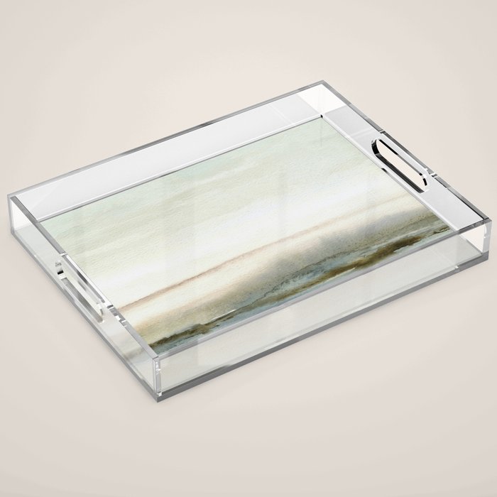 Abstract Oil Painting No. 61 Acrylic Tray Gallery Image 1