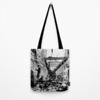 Holland House library after the blitz (London, 1940) Tote Bag Gallery Image 2