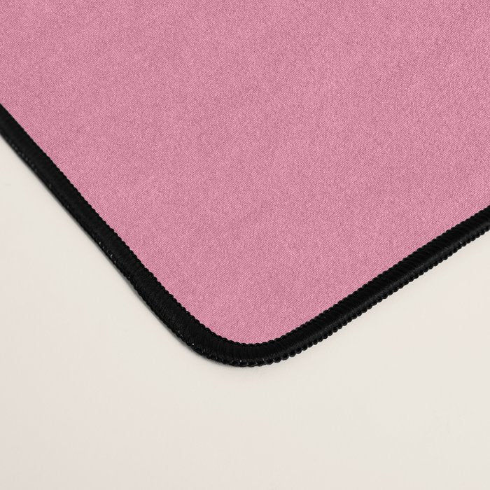 Cute Retro Flower Pink and Green Desk Mat Gallery Image 4