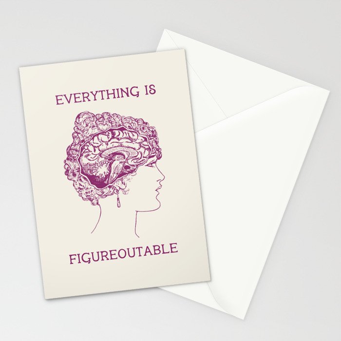 Everything is Figureoutable Stationery Card Gallery Image 2