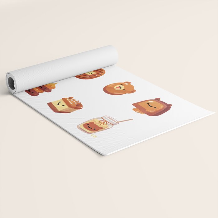 Salted caramel bear Yoga Mat Gallery Image 2