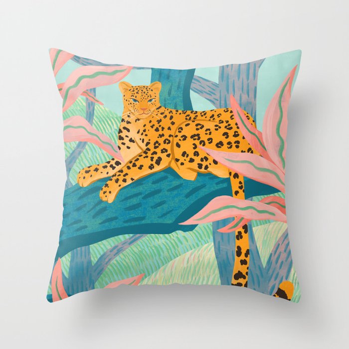 Soft Garden Throw Pillow Gallery Image 6