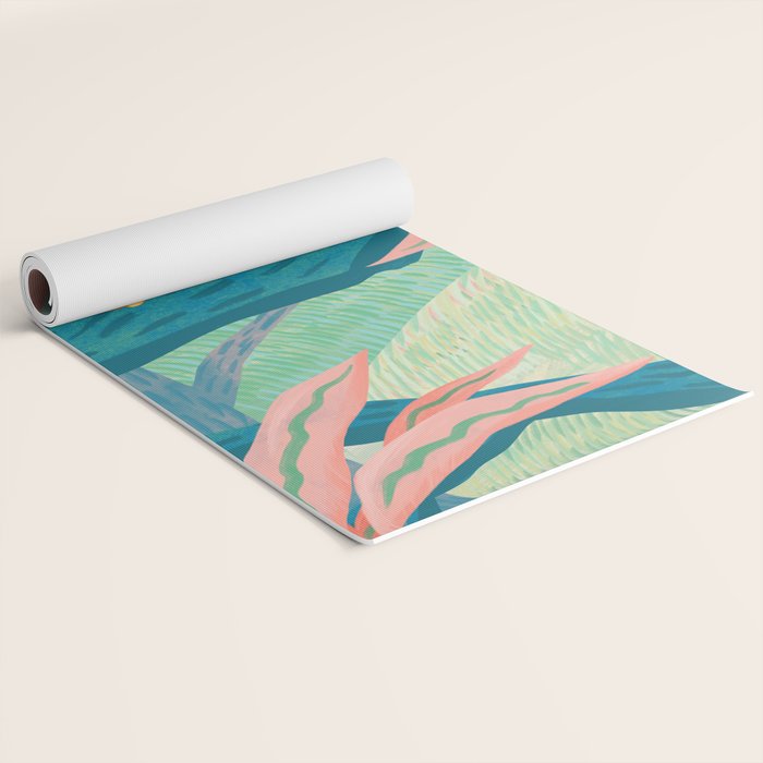 Soft Garden Yoga Mat Gallery Image 2