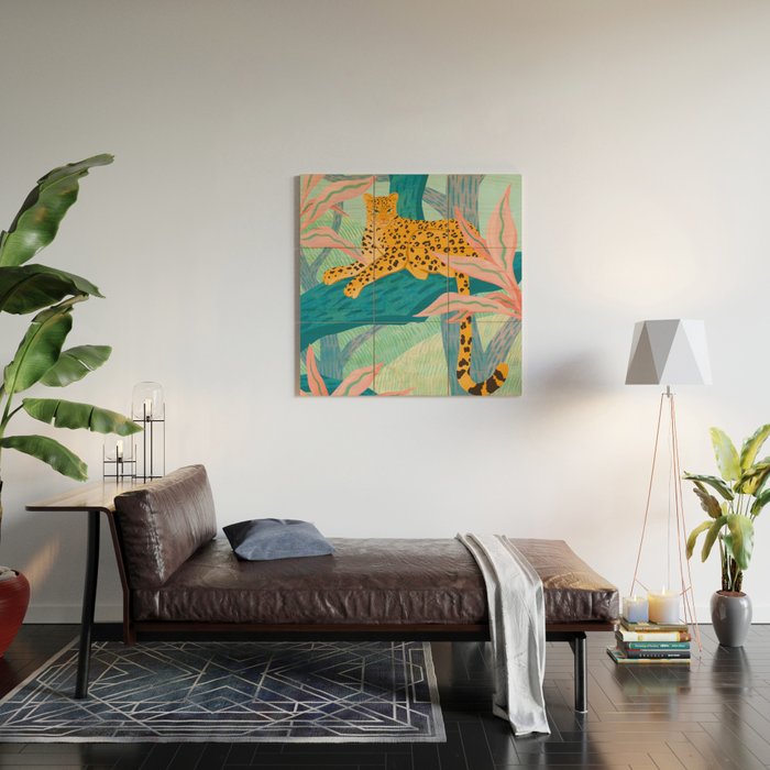 Soft Garden Wood Wall Art Gallery Image 2