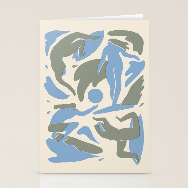 Ocean Flow  Stationery Card Gallery Image 2