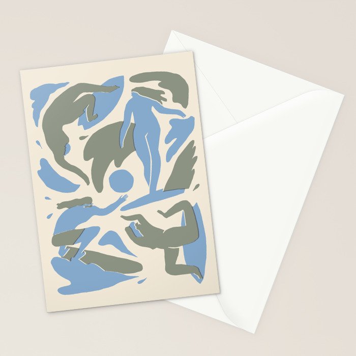Ocean Flow  Stationery Card Gallery Image 2