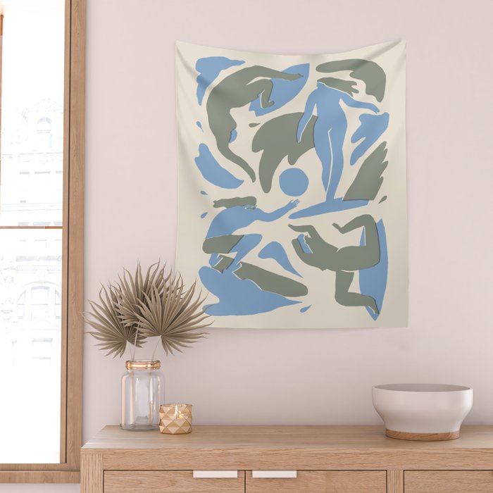 Ocean Flow  Wall Tapestry Gallery Image 2