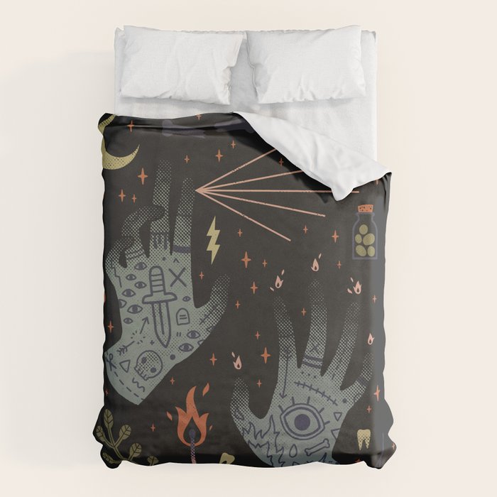 A Curse Upon You! Duvet Cover Gallery Image 6