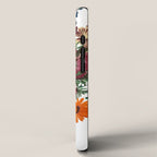 Anatomical heart and flowers iPhone Case Gallery Image 2