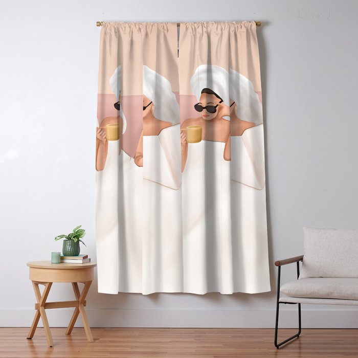 Good Friendly Morning Window Curtain Gallery Image 5