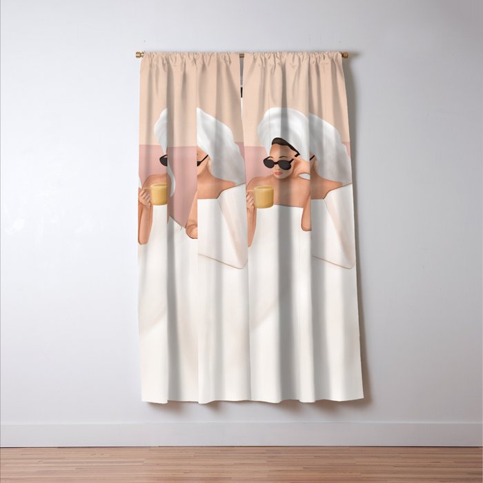 Good Friendly Morning Window Curtain Gallery Image 3