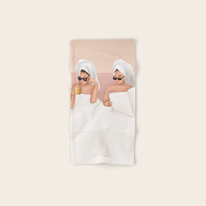 Good Friendly Morning Bath Towel Gallery Image 1