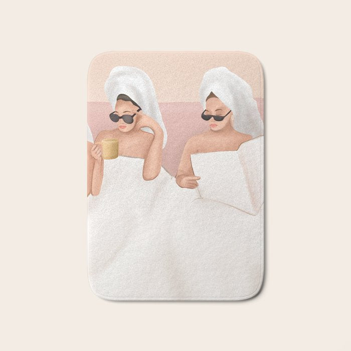 Good Friendly Morning Bath Mat Gallery Image 1