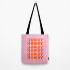 howdy howdy howdy Tote Bag Gallery Image 2