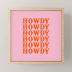 howdy howdy howdy Mini Art Print Gallery Image 1