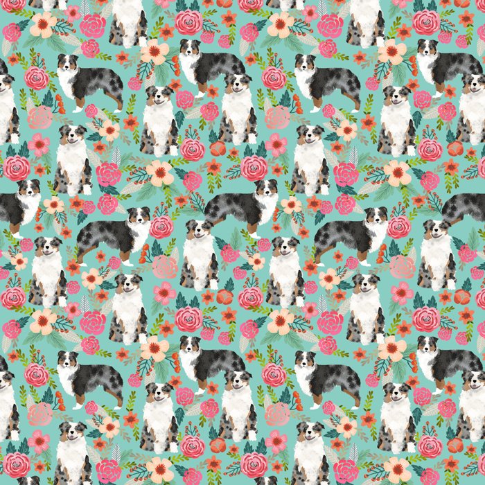 Australian Shepherd owners dog breed cute herding dogs aussie dogs animal pet portrait dog art Coffee Mug Gallery Image 2