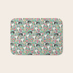 Australian Shepherd owners dog breed cute herding dogs aussie dogs animal pet portrait dog art Bath Mat Gallery Image 1