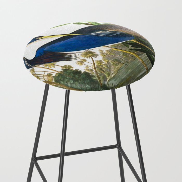John James Audubon - Louisiana Heron Stool Gallery Image 2