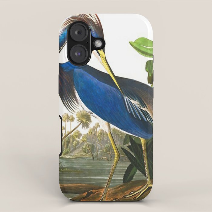 John James Audubon - Louisiana Heron iPhone Case Gallery Image 1