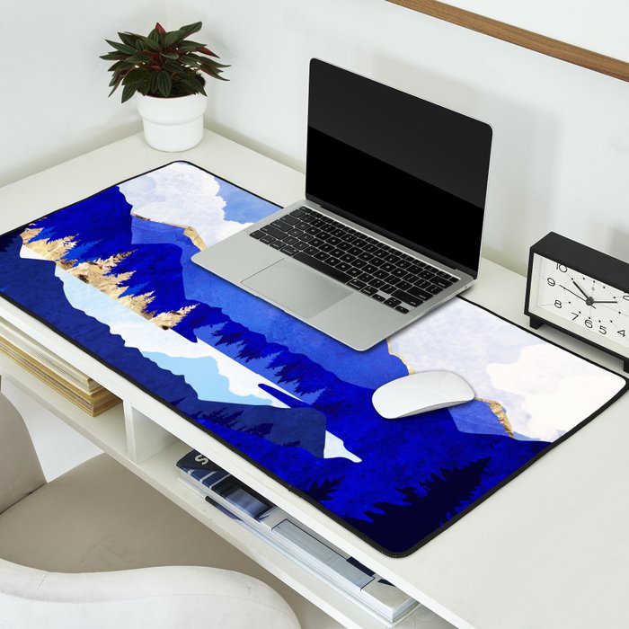 Blue Lake Desk Mat Gallery Image 2