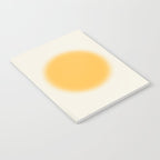 Abstraction_SUN_YELLOW_CIRCLE_BLUR_LOVE_POP_ART_0602A Notebook Gallery Image 2