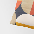 mid century geometric abstract Pillow Sham Gallery Image 4
