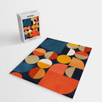 mid century geometric abstract Jigsaw Puzzle Gallery Image 2