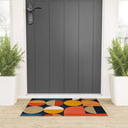 mid century geometric abstract Welcome Mat Gallery Image 3