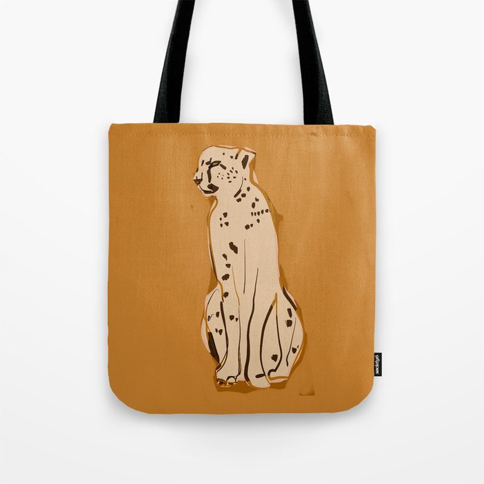 Cheetah 9 Tote Bag Gallery Image 1