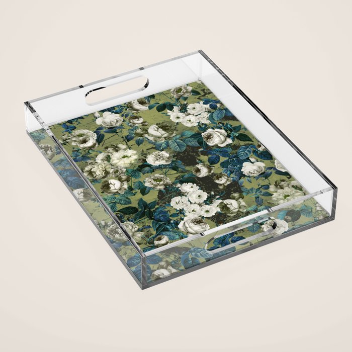 Midnight Garden Acrylic Tray Gallery Image 1