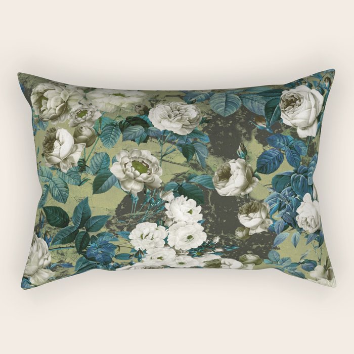 Midnight Garden Rectangular Pillow Gallery Image 2