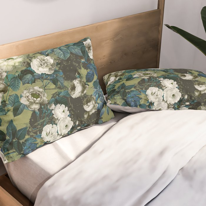 Midnight Garden Pillow Sham Gallery Image 2