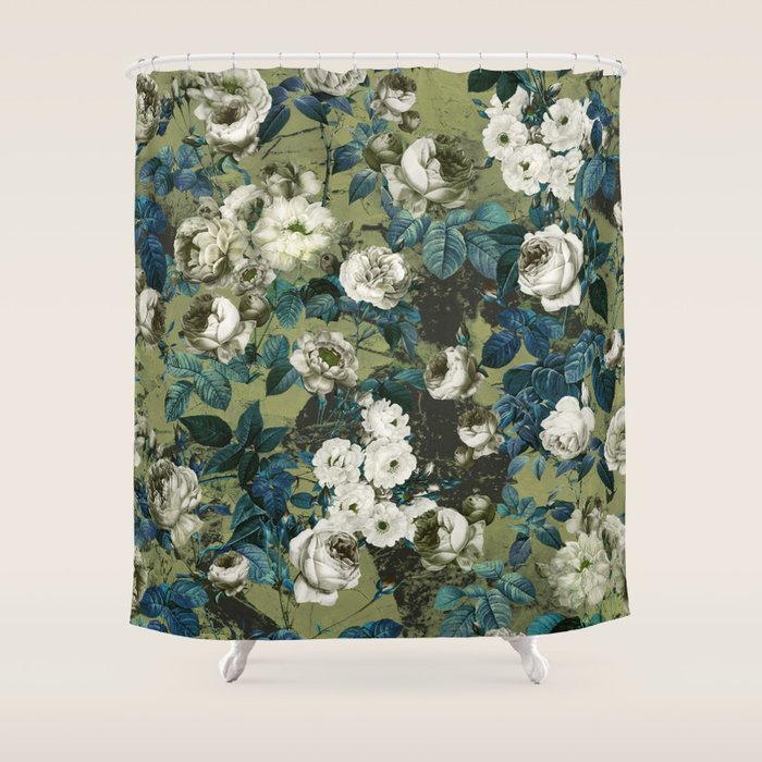 Midnight Garden Shower Curtain Gallery Image 1