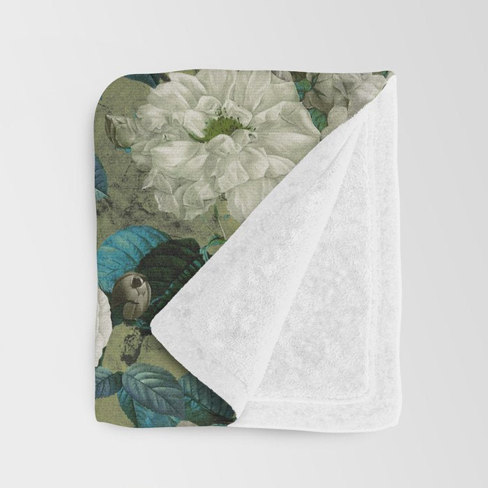 Midnight Garden Throw Blanket Gallery Image 3
