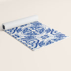Mediterranean Tile Pattern Portuguese Azulejos Art Yoga Mat Gallery Image 2