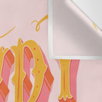 Howdy Y'all | Yellow Orange Pink Wall Tapestry Gallery Image 3
