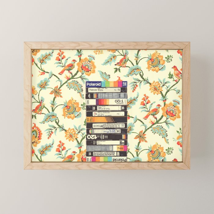VHS and Entry Hall Wallpaper Mini Art Print Gallery Image 1