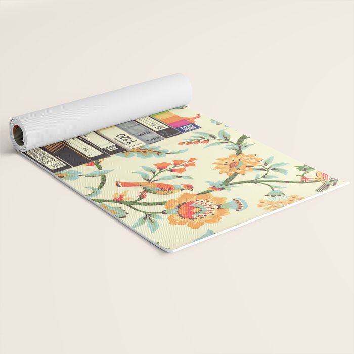 VHS and Entry Hall Wallpaper Yoga Mat Gallery Image 2