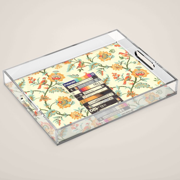 VHS and Entry Hall Wallpaper Acrylic Tray Gallery Image 1