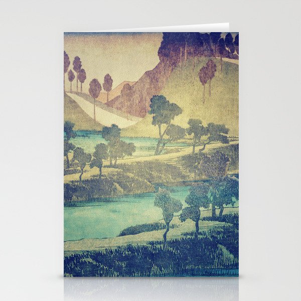 A Valley in the Evening Stationery Card Gallery Image 2