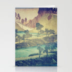 A Valley in the Evening Stationery Card Gallery Image 2