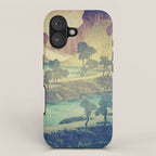 A Valley in the Evening iPhone Case Gallery Image 1